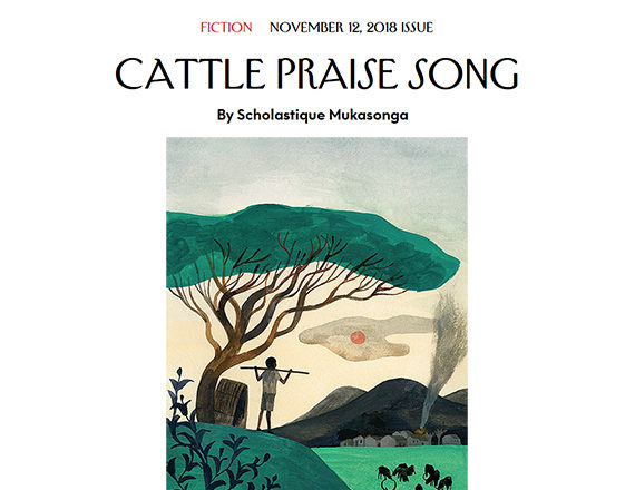 The author Scholastique Mukasonga discusses “Cattle Praise Song,” her short story from this week’s issue of the magazine The New Yorker