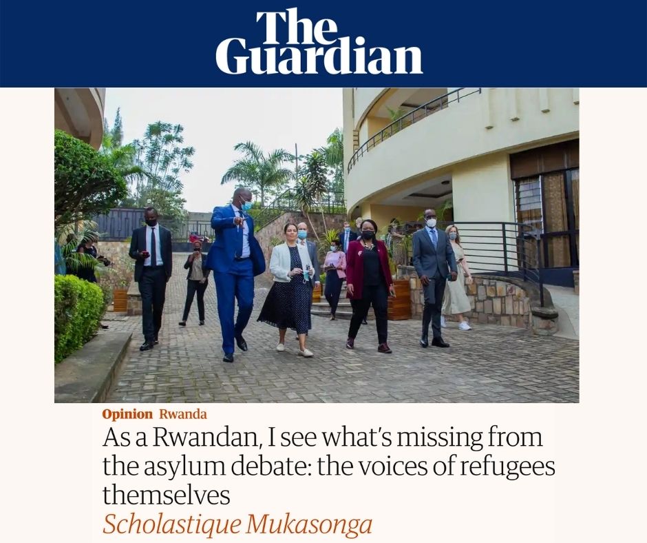 The Guardian - Rwanda UK asylum opinio Mukasonga