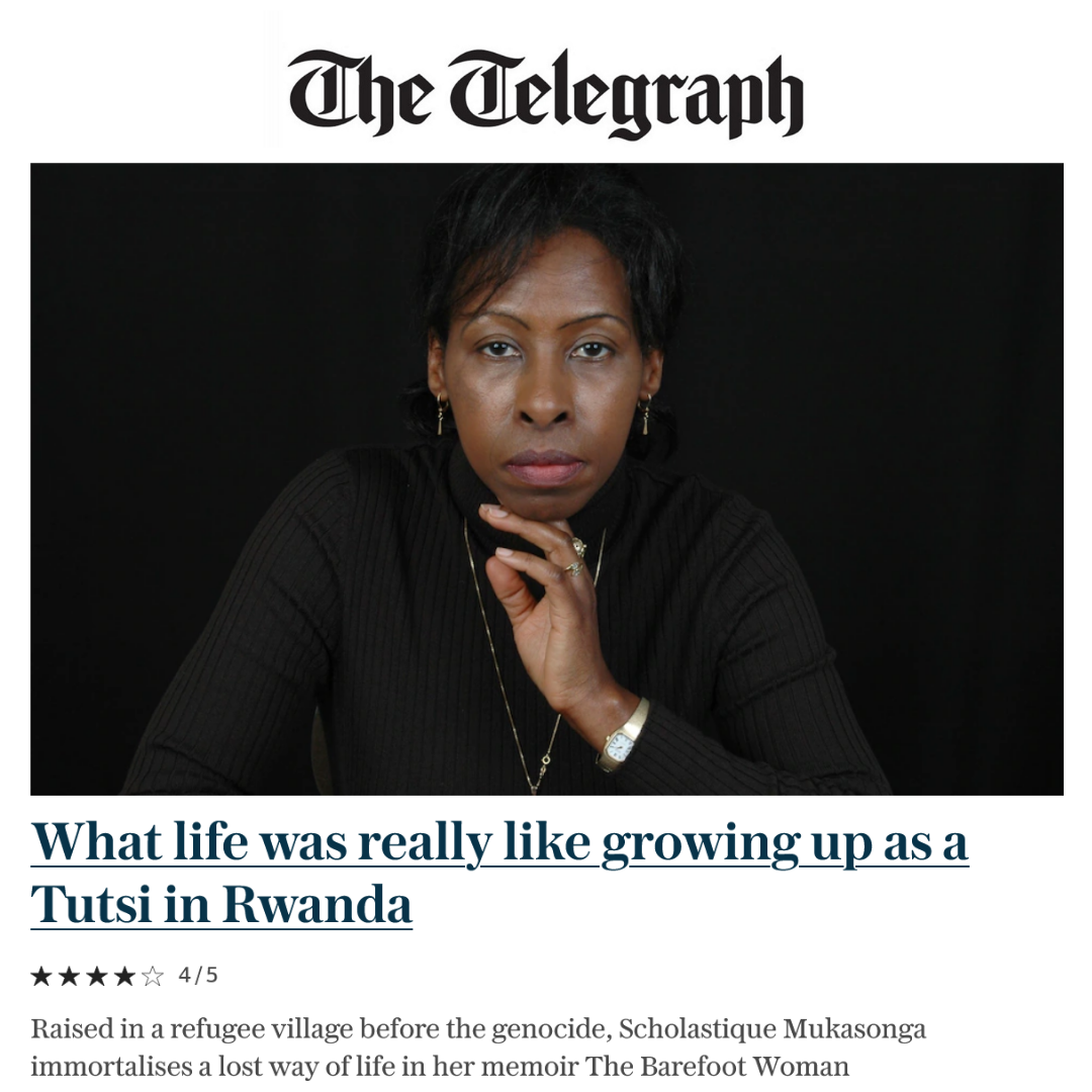 The Telegraph Barefoot Woman Scholastique Mukasonga Rwanda genocide Tutsi memoir