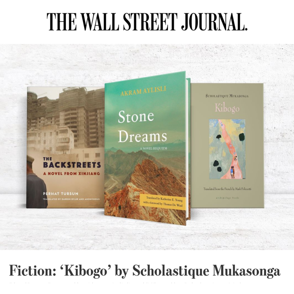 The Wall Street Journal reviewed Kibogo by Scholastique Mukasonga