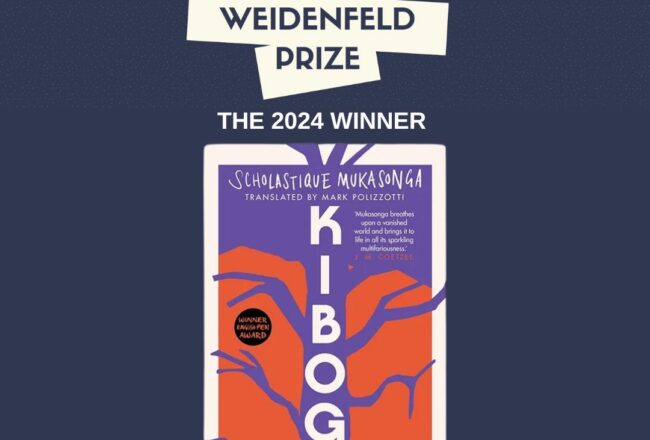 I'm delighted to announce that Mark Polizzotti has won the 2024 Oxford-Weidenfeld Prize for his brilliant translation of my novel KIBOGO published by Daunt Books in United Kingdom. Scholastique Mukasonga Rwanda tradition literature memoir genocide