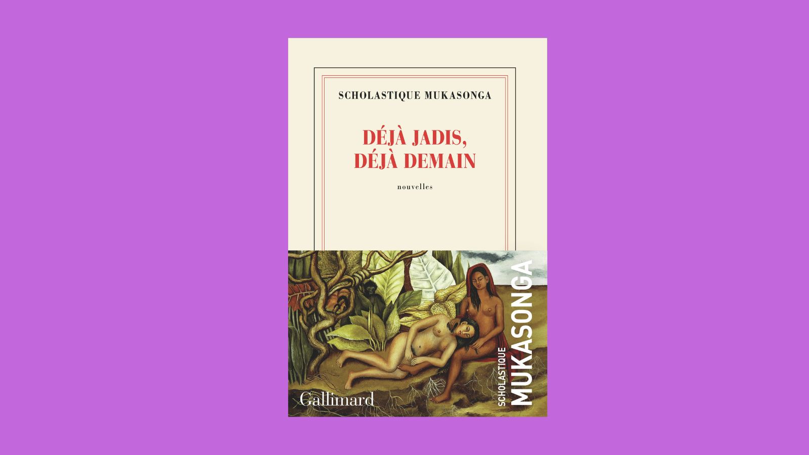 Scholastique Mukasonga's New Book — Déjà jadis déjà demain