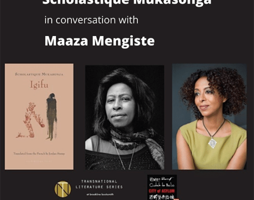 Scholastique Mukasonga in conversation in Maaza Mengiste