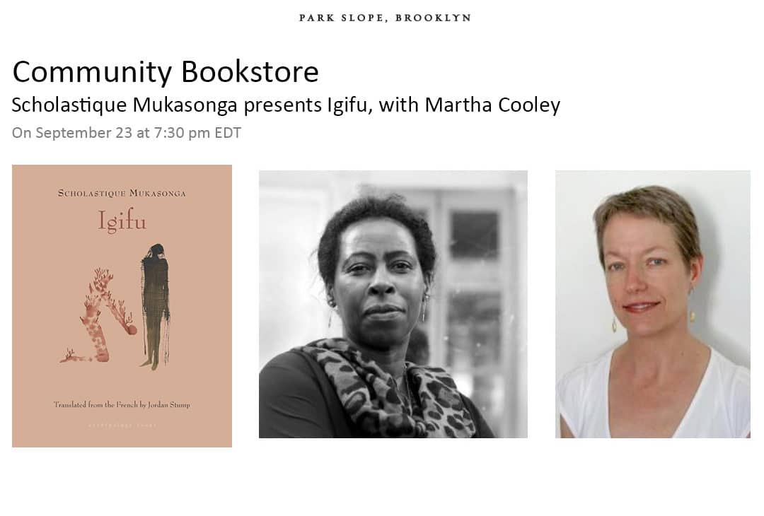 Community Bookstore : présentaTion de l’Igifu avec  Martha Cooley