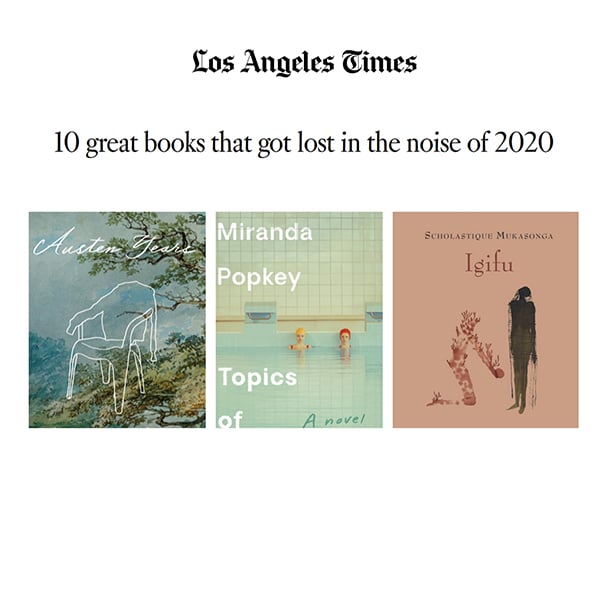 Los Angeles Times sélectionnE l’igifu parmi les 10 great Book 2020