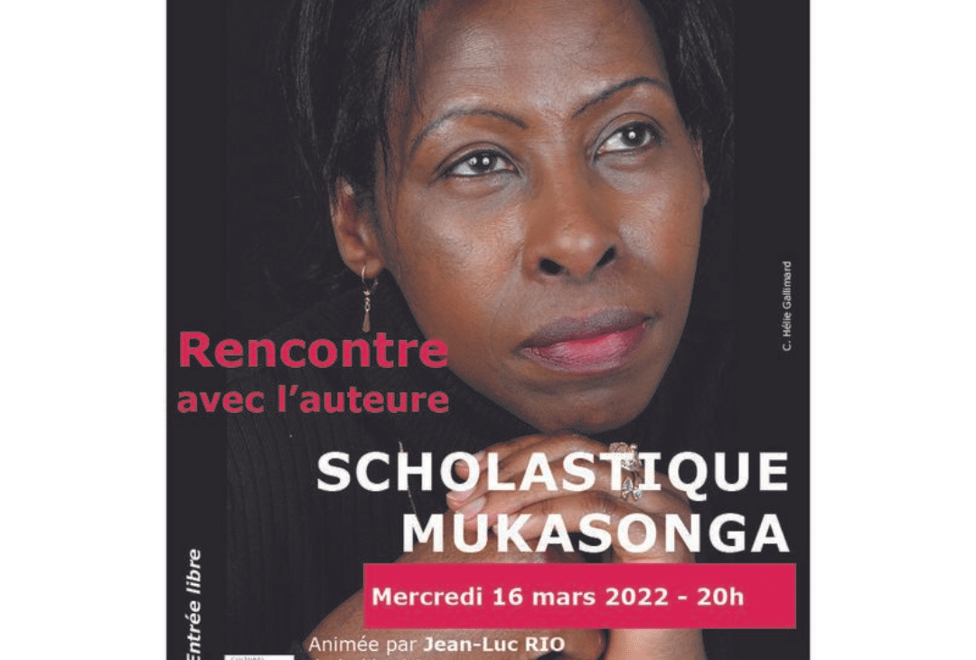 Voyages en Francophonies à Troyes rencontre avec Scholastique Mukasonga le 16 mars 2022 - Rwanda