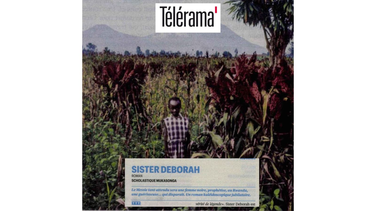 Télérama : Sister Deborah - Scholastique Mukasonga