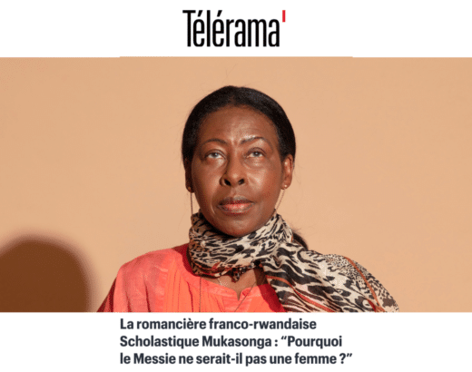 Télérama: “Pourquoi le Messie ne serait-il pas une femme ?” interview Scholastique Mukasonga Rwanda