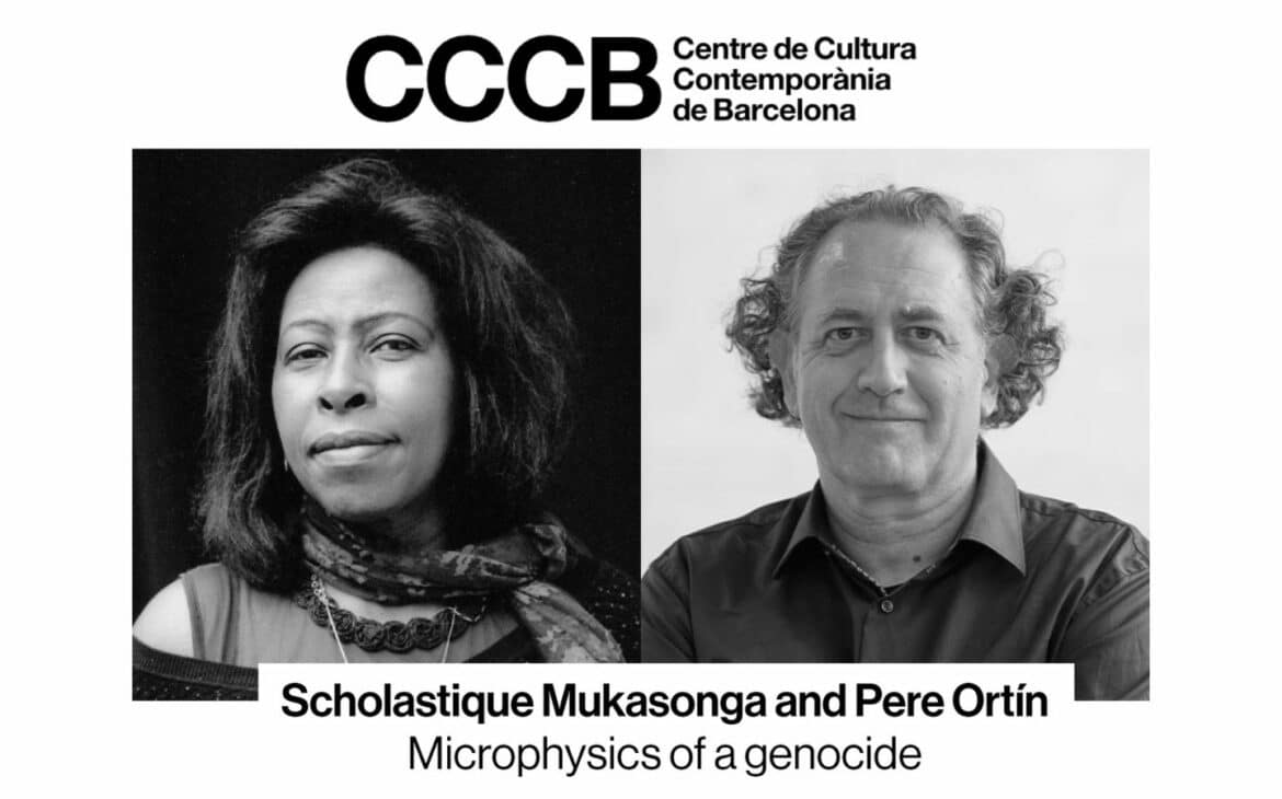 Rencontre CCB Barcelone - Scholastique Mukasonga et Pere Ortin - Microphysics of a genocide - Rwanda