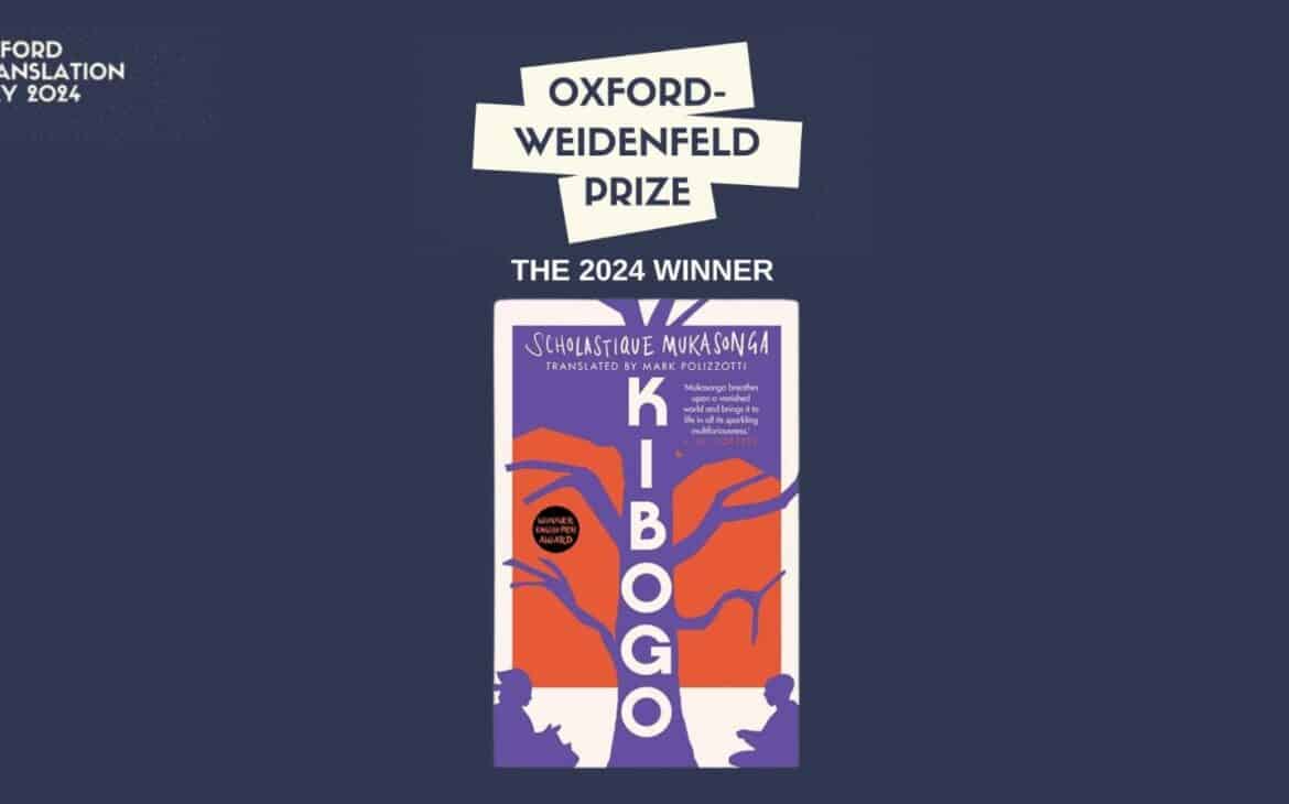 Je suis ravi d'annoncer que Mark Polizzotti a remporté le prix Oxford-Weidenfeld 2024 pour sa traduction de mon roman KIBOGO - Daunt Books