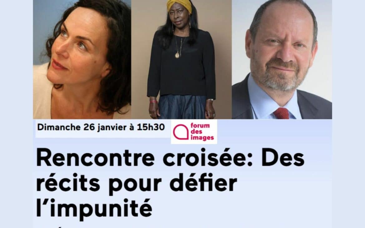 Face à l’impunité, que peut la littérature Telle est la question que se poseront Agnès Desarthe , Philippe Sands et Scholastique Mukasonga