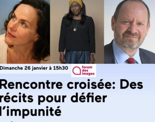 Face à l’impunité, que peut la littérature Telle est la question que se poseront Agnès Desarthe , Philippe Sands et Scholastique Mukasonga