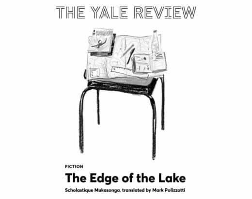 « The Edge of the Lake » dans l’édition Summer Fiction de The Yale Review - Scholastique Mukasonga Rwanda nouvelle
