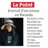 Le Point : Journal d'un retour au Rwanda - Scholastique Mukasonga